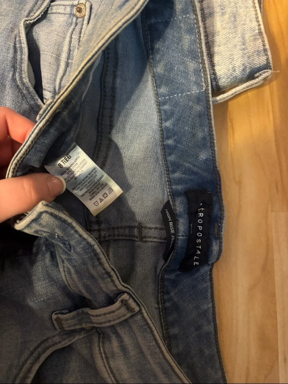 Aeropostale Light Blue Flared Jeans - Set of Three - Picture 3 of 11